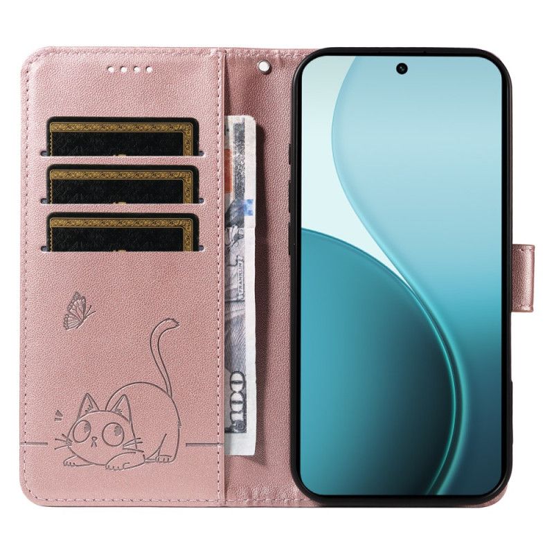 Etui Folio Oppo Reno 14 5g Kot Etui Ochronne