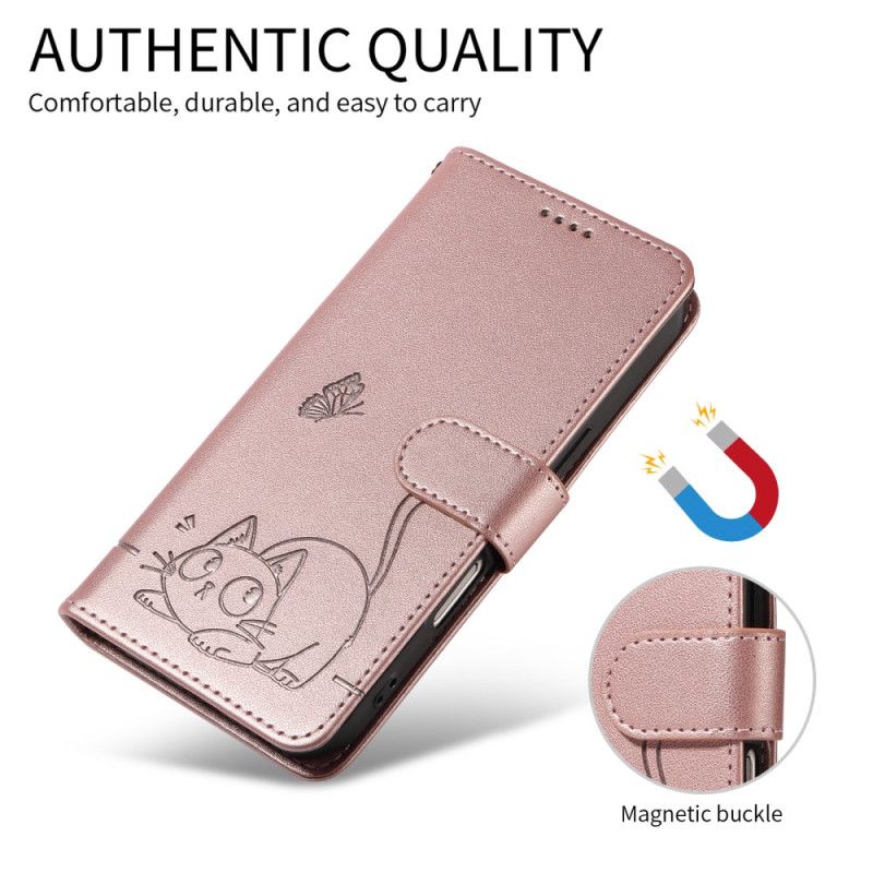 Etui Folio Oppo Reno 14 5g Kot Etui Ochronne
