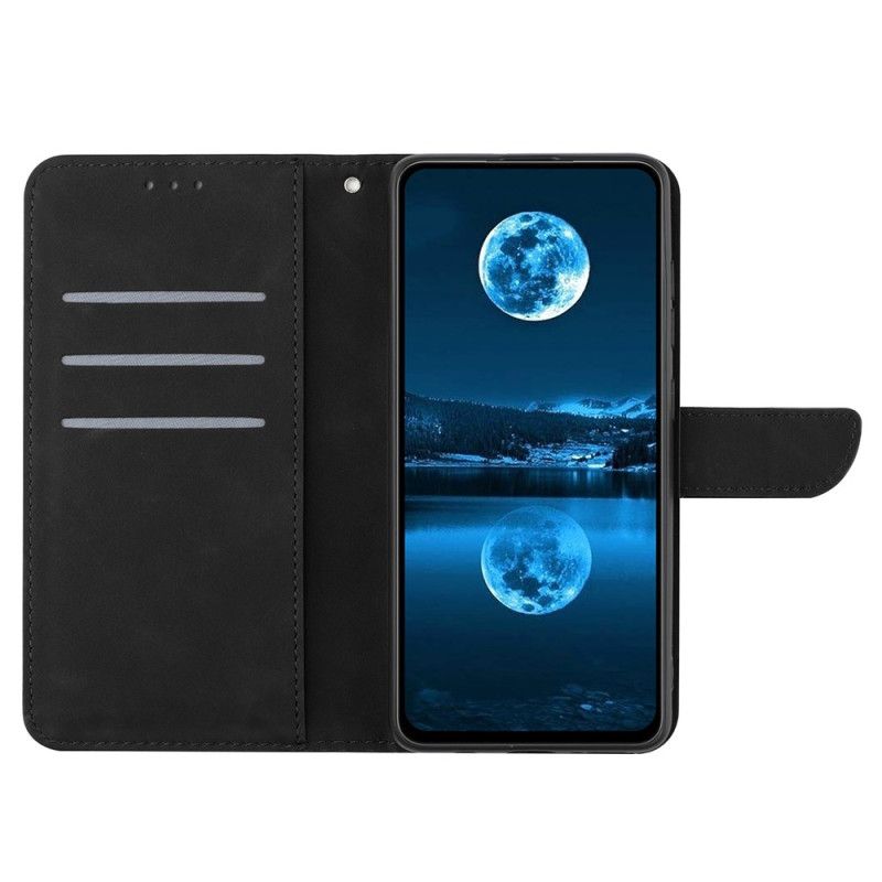 Etui Folio Oppo Reno 14 5g Linie I Paski Etui Ochronne