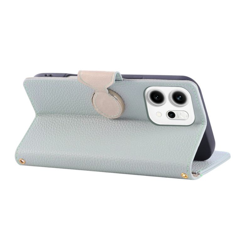 Etui Folio Oppo Reno 14 5g Portfel Zapinany Na Zamek Etui Ochronne