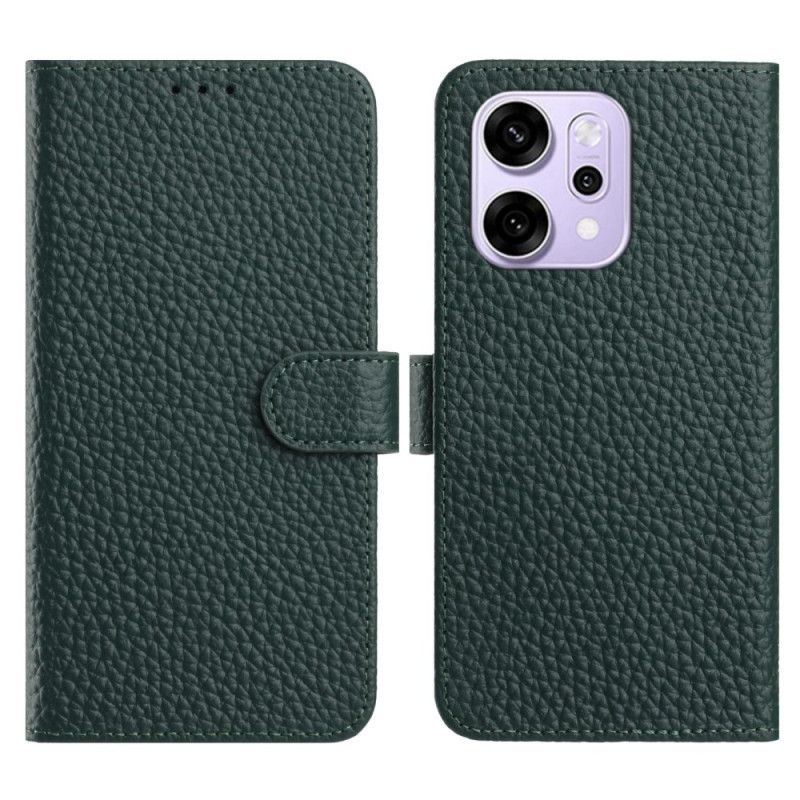 Etui Folio Oppo Reno 14 5g Teksturowana Skóra Etui Ochronne