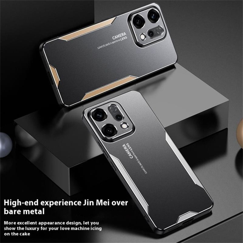 Etui Oppo Reno 14 5g Efekt Metalu Etui Ochronne