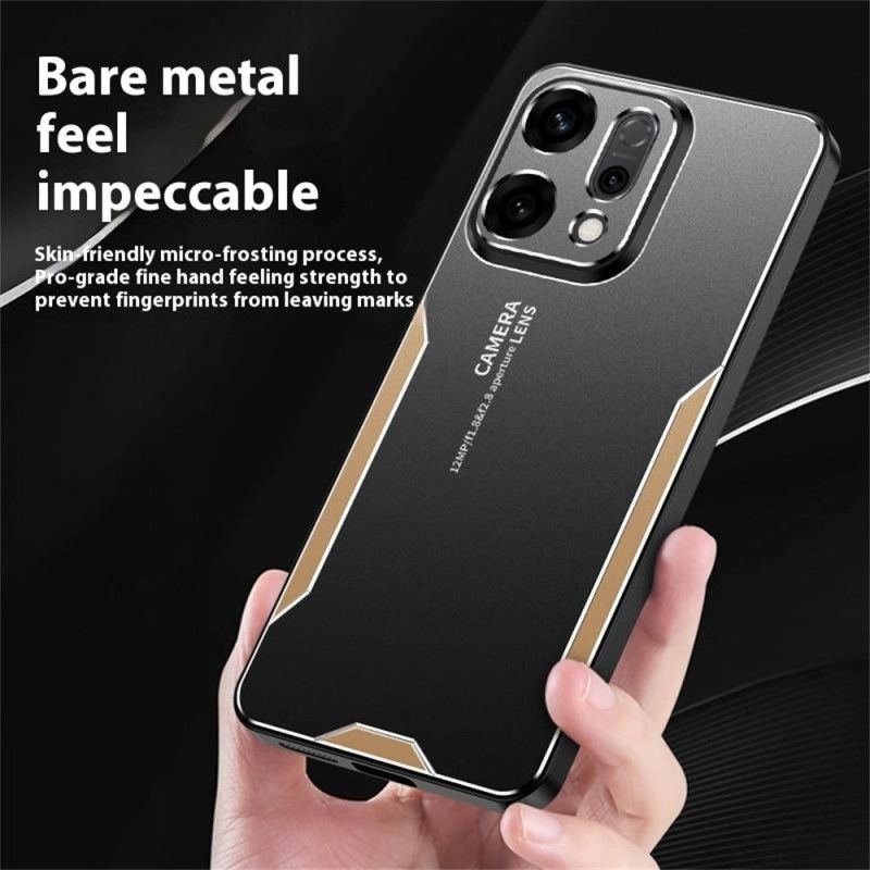 Etui Oppo Reno 14 5g Efekt Metalu Etui Ochronne