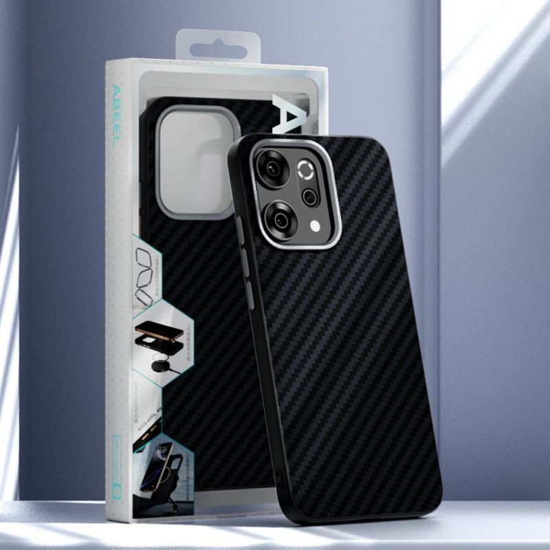 Etui Oppo Reno 14 5g Kompatybilny Z Magsafe Carbon Fiber Etui Ochronne