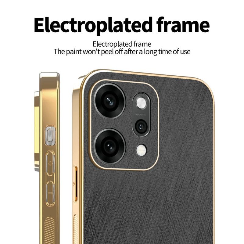 Etui Oppo Reno 14 5g Tekstura Jedwabiu