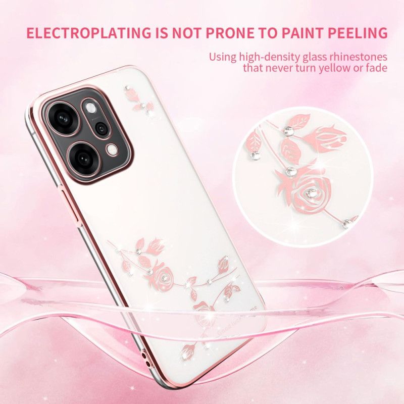 Futerały Oppo Reno 14 5g Etui Na Telefon Kadem Flowers
