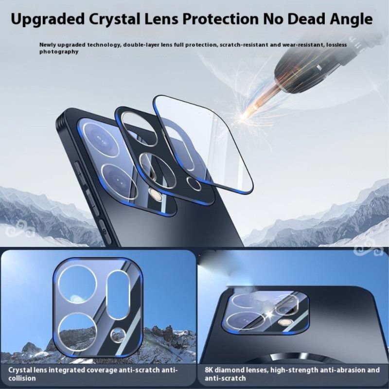 Futerały Oppo Reno 14 5g Etui Na Telefon Kompatybilny Z Magsafe Efekt Metalu