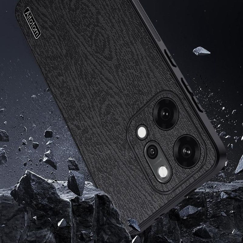 Futerały Oppo Reno 14 5g Etui Na Telefon Tekstura Drewna