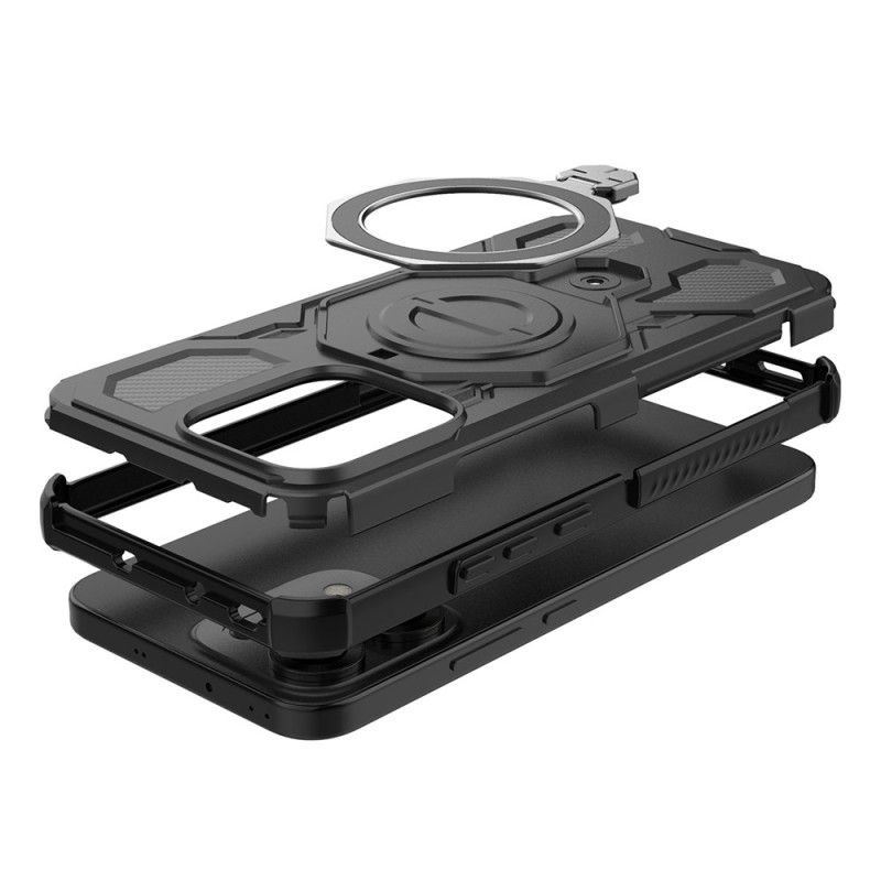 Futerały Oppo Reno 14 5g Etui Na Telefon Ultraodporny Magnetyczny Ze Stojakiem