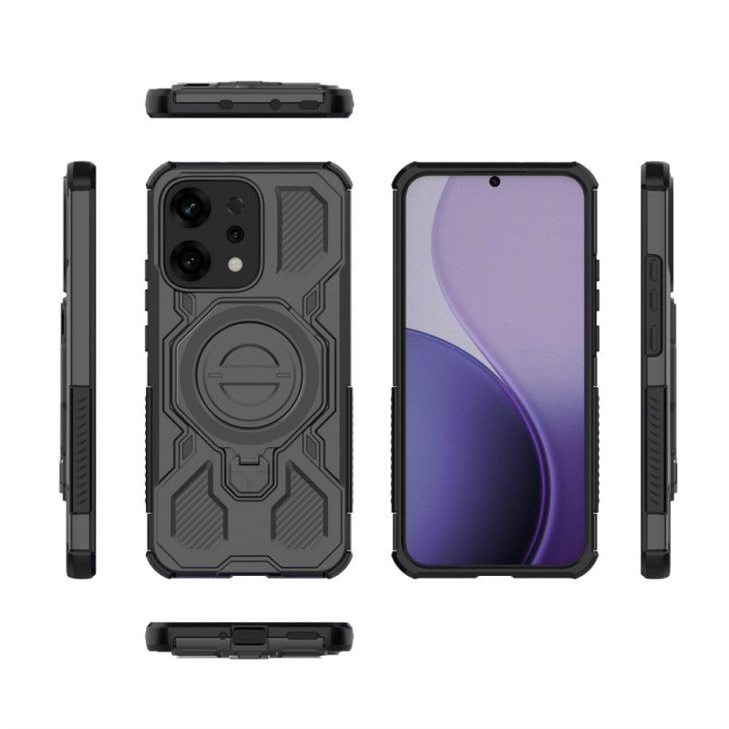 Futerały Oppo Reno 14 5g Etui Na Telefon Ultraodporny Magnetyczny Ze Stojakiem