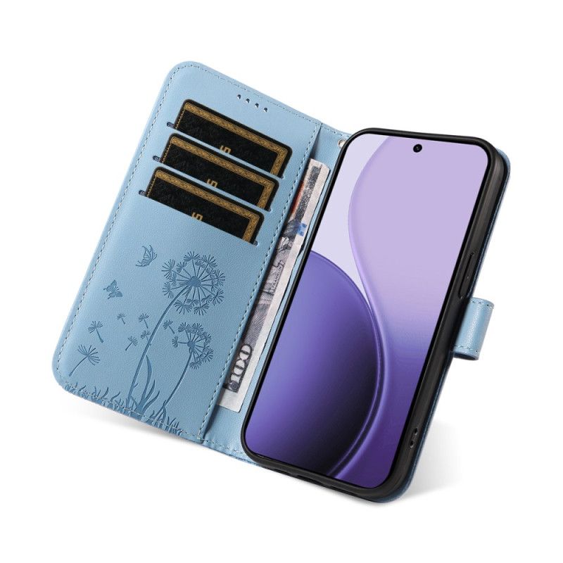 Obudowa Oppo Reno 14 5g Etui Na Telefon Dmuchawce Z Paskiem