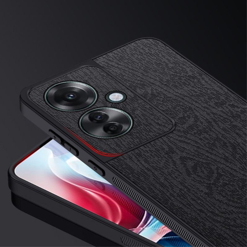 Futerały Oppo Reno 11f 5g Etui Na Telefon Sztuczna Skóra Z Efektem Drewna