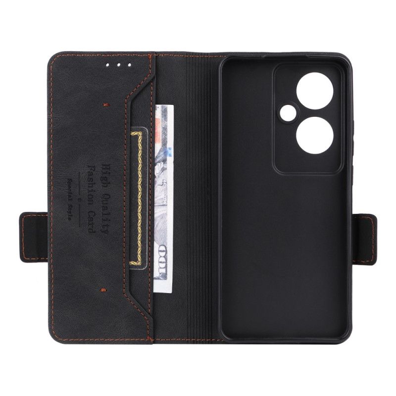 Skórzany Futerał Oppo Reno 11f 5g Etui Na Telefon Styl Retro