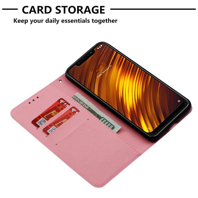 Etui Folio Xiaomi Pocophone F1 Bądź Piękna