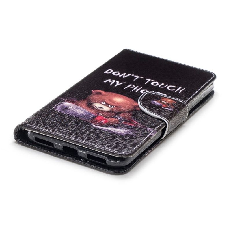 Etui Folio Xiaomi Pocophone F1 Niebezpieczny Niedźwiedź Etui Ochronne