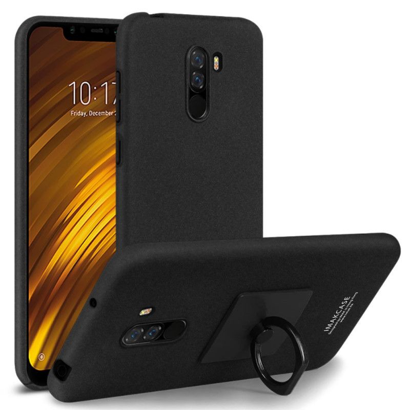 Etui Xiaomi Pocophone F1 Ciemnoniebieski Pierścień