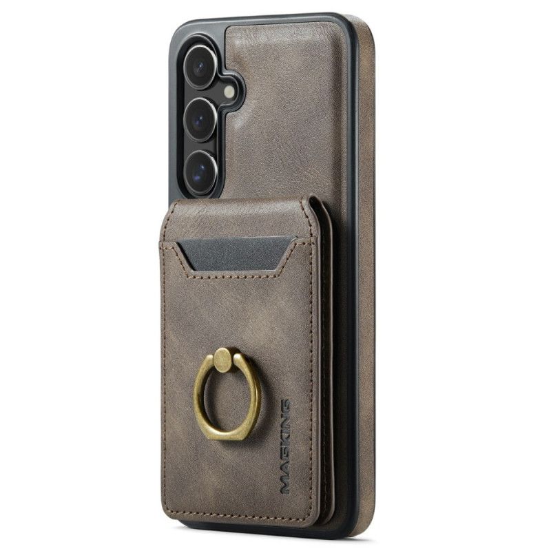 Etui Do Samsung Galaxy S26 Magnetyczny Uchwyt Na Karty I Pierścień Magking