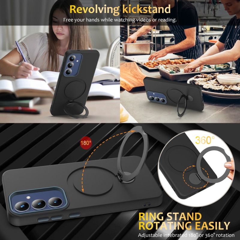 Etui Do Samsung Galaxy S26 Magnetyczny Z Obrotowym Pierścieniem