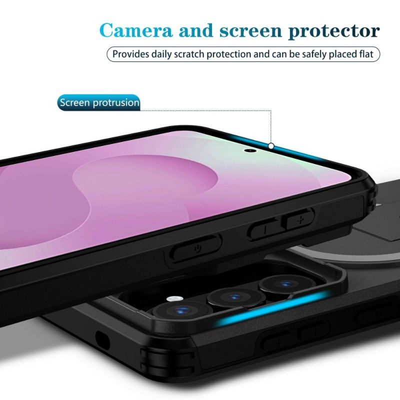 Etui Do Samsung Galaxy S26 Przesuwana Magnetyczna Podpórka I Osłona Aparatu