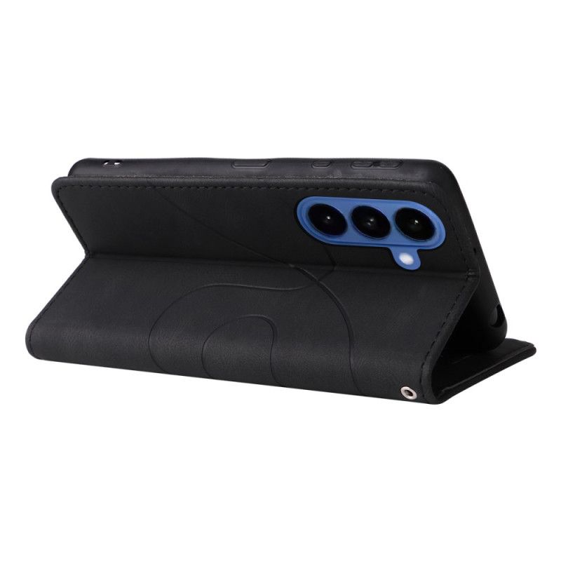 Etui Folio Do Samsung Galaxy S26 Dwukolorowy Falisty