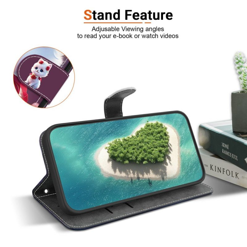 Etui Folio Do Samsung Galaxy S26 Kot I Róże