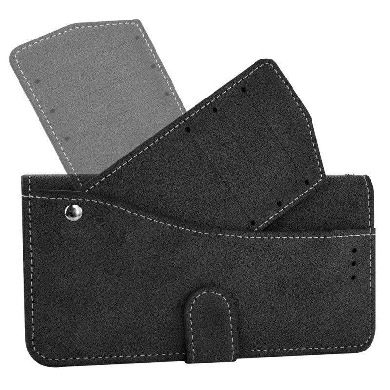 Etui Folio Do Samsung Galaxy S26 Portfel Retro Z Obrotowym Uchwytem Na Karty