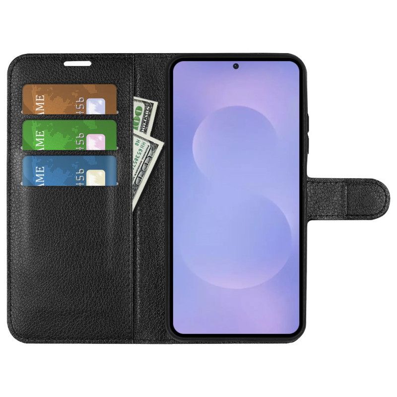 Etui Folio Do Samsung Galaxy S26 Sztuczna Skóra Liczi