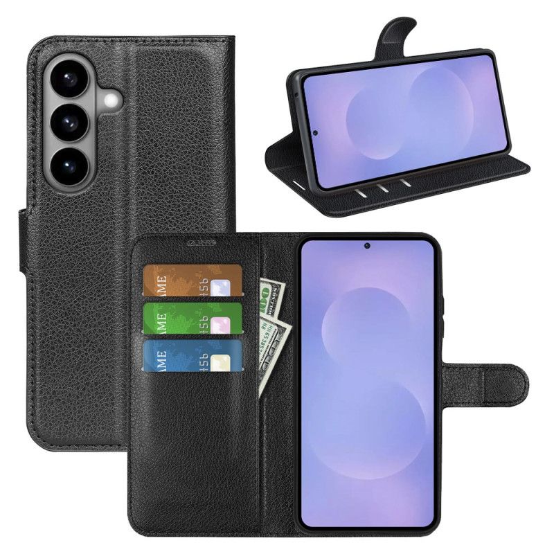 Etui Folio Do Samsung Galaxy S26 Sztuczna Skóra Liczi