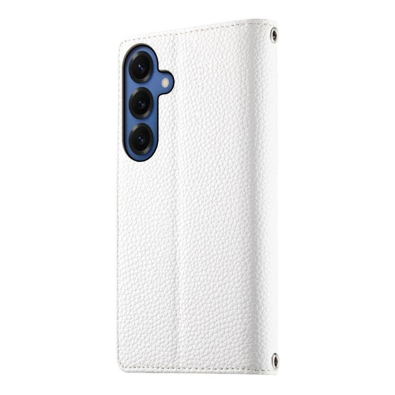 Etui Folio Samsung Galaxy S26 Dwukolorowy Portfel Z Paskami Etui Ochronne