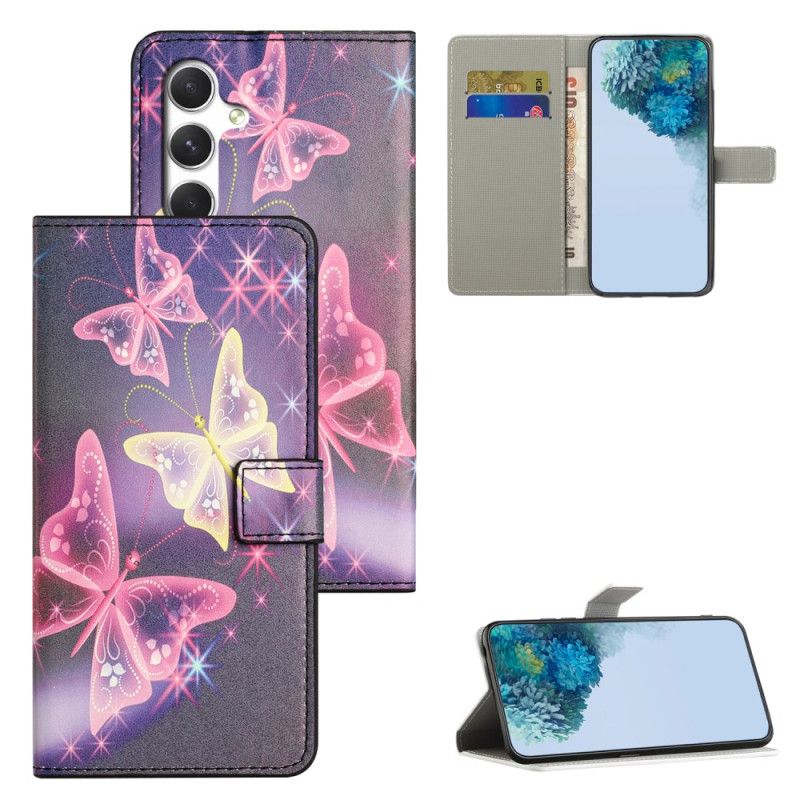 Etui Folio Samsung Galaxy S26 Iluzyjne Motyle