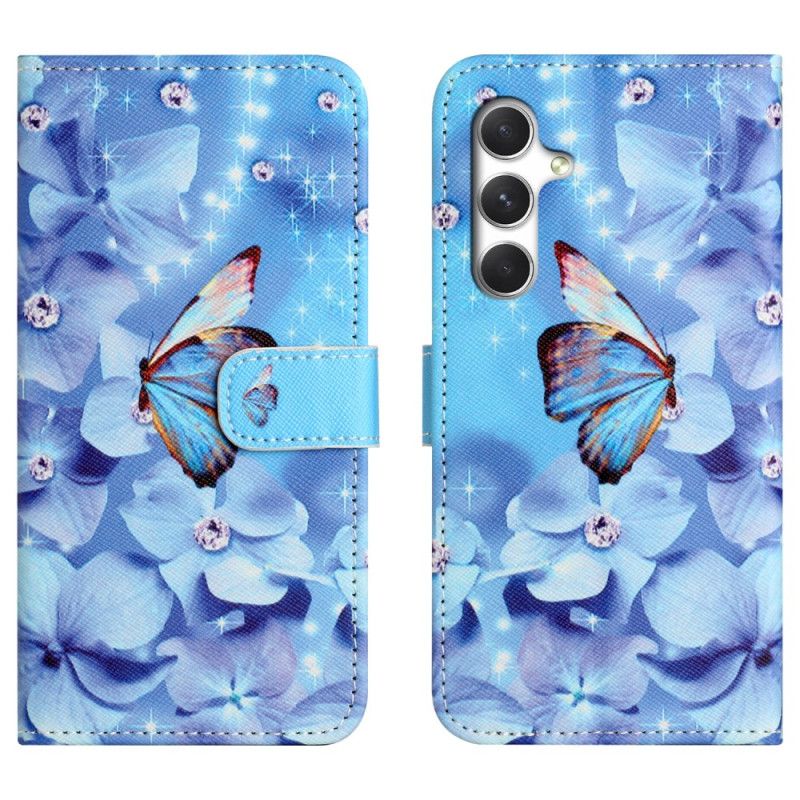 Etui Folio Samsung Galaxy S26 Motyle W Kwiaty