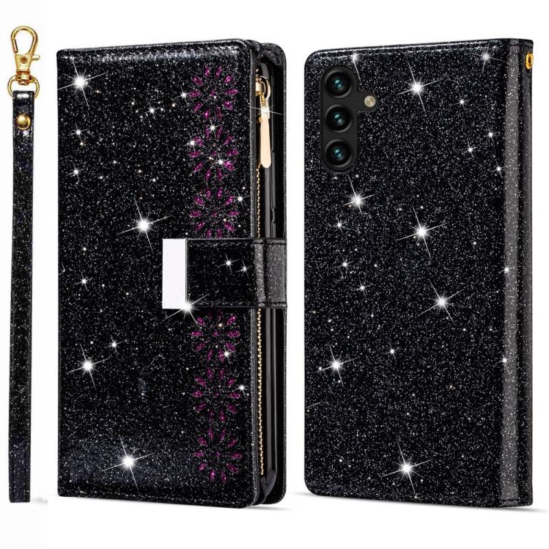 Etui Folio Samsung Galaxy S26 Portfel Z Cekinami Etui Ochronne