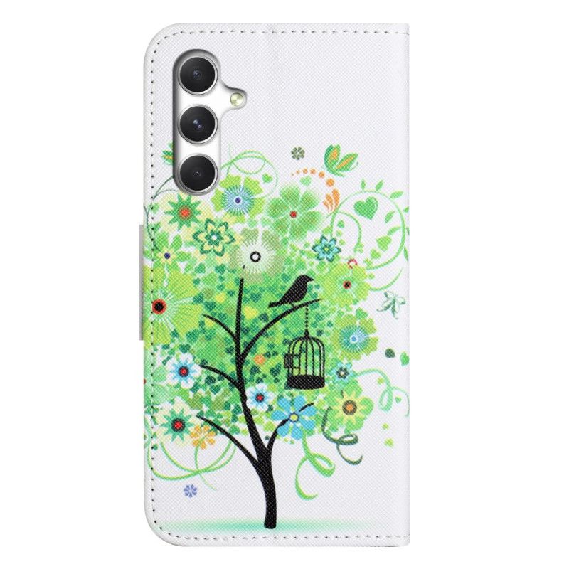 Etui Folio Samsung Galaxy S26 Zielone Drzewo