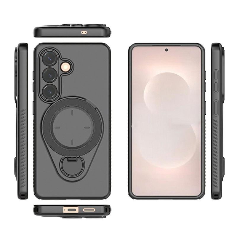 Etui Samsung Galaxy S26 Magnetyczny Obrotowy Uchwyt Na Pierścionek Etui Ochronne