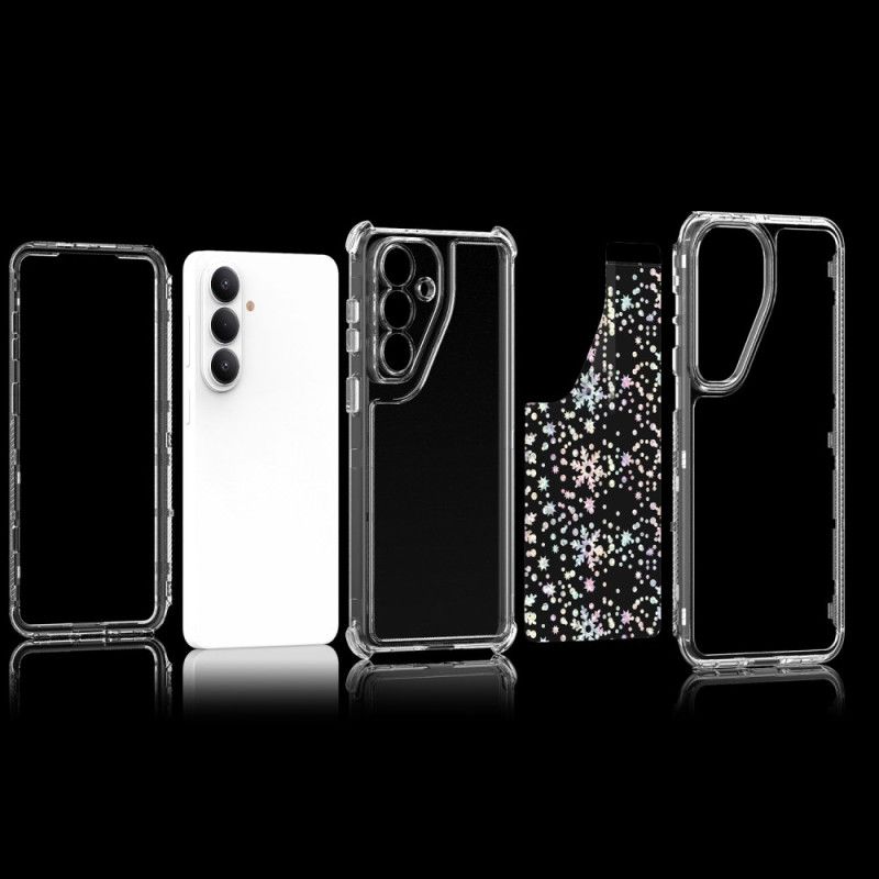 Etui Samsung Galaxy S26 Przezroczysty Z Folią Holograficzną