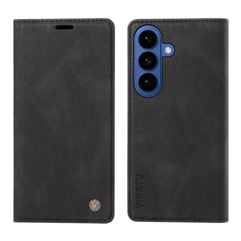 Flip Kotelot Do Samsung Galaxy S26 Efekt Zamszu Yikatu