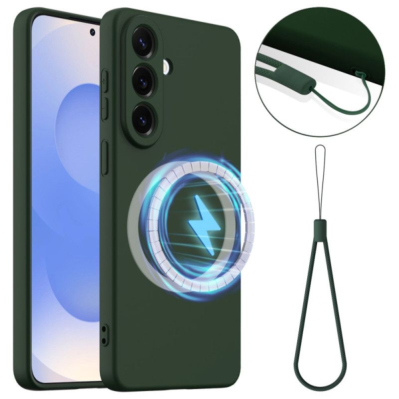 Futerały Samsung Galaxy S26 Etui Na Telefon Magnetyczny Portfel Z Płynnego Silikonu