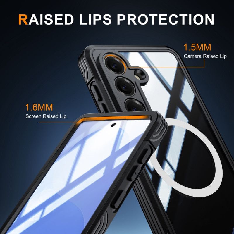 Futerały Samsung Galaxy S26 Etui Na Telefon Magnetyczny Z Hartowaną Folią Ochronną