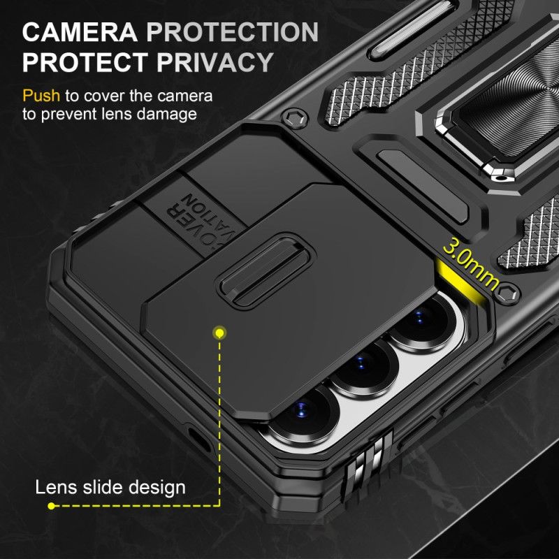 Futerały Samsung Galaxy S26 Etui Na Telefon Podpórka I Przesuwana Osłona Aparatu