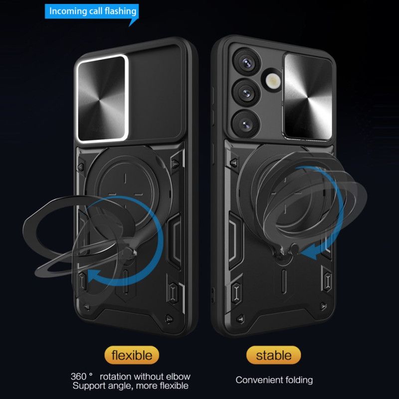 Futerały Samsung Galaxy S26 Etui Na Telefon Przesuwany Stojak I Pokrowiec Na Aparat