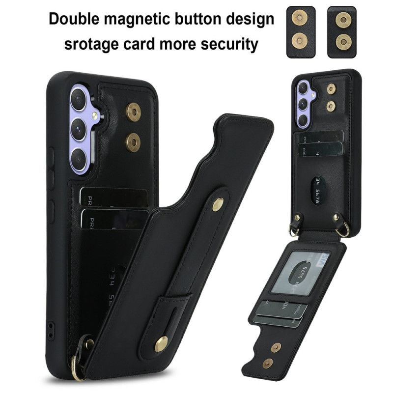 Futerały Samsung Galaxy S26 Etui Na Telefon Uchwyt Na Karty I Pasek Na Ramię