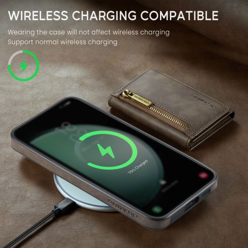 Futerały Samsung Galaxy S26 Etui Na Telefon Z Odpinanym Magnetycznym Uchwytem Na Karty Dg.ming