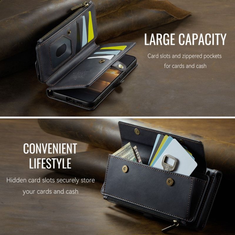 Skórzany Futerał Samsung Galaxy S26 Etui Na Telefon Portfel Caseme