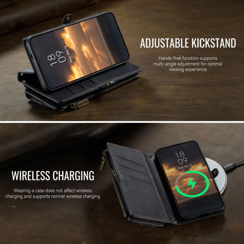 Skórzany Futerał Samsung Galaxy S26 Etui Na Telefon Portfel Caseme