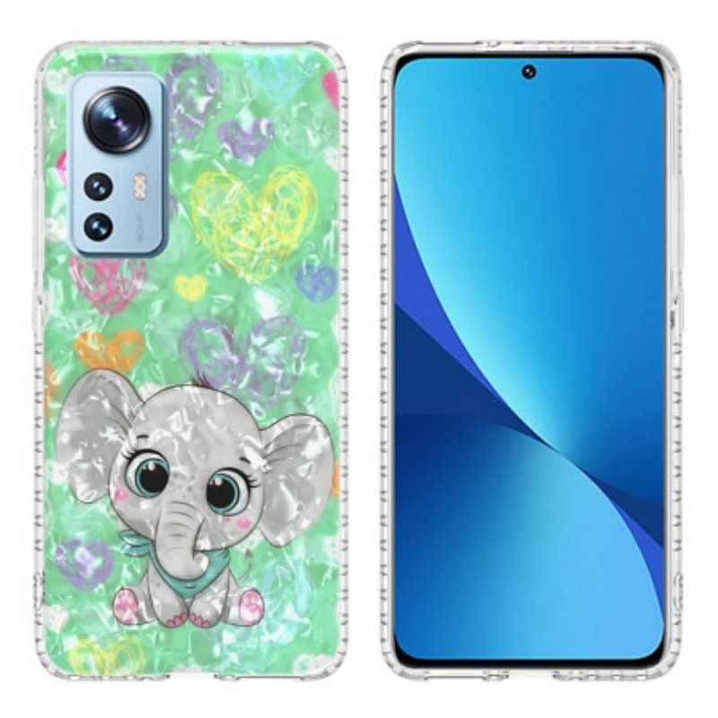 Etui do Xiaomi 12 / 12X Stylowy Słoń