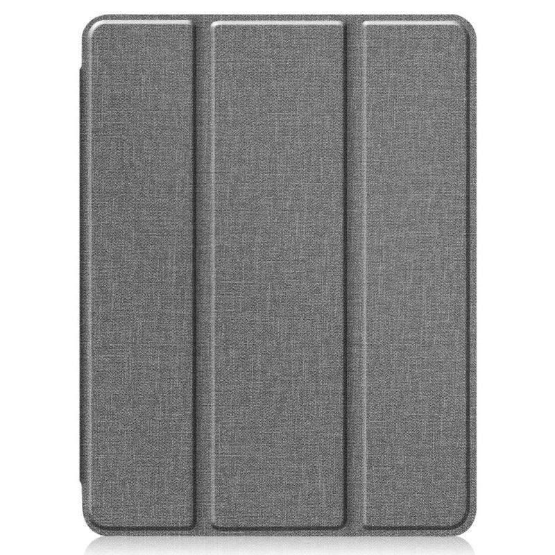 Eleganckie Dżinsy Z Teksturą iPad Pro 12.9" (2018) (2020) Szary Czarny