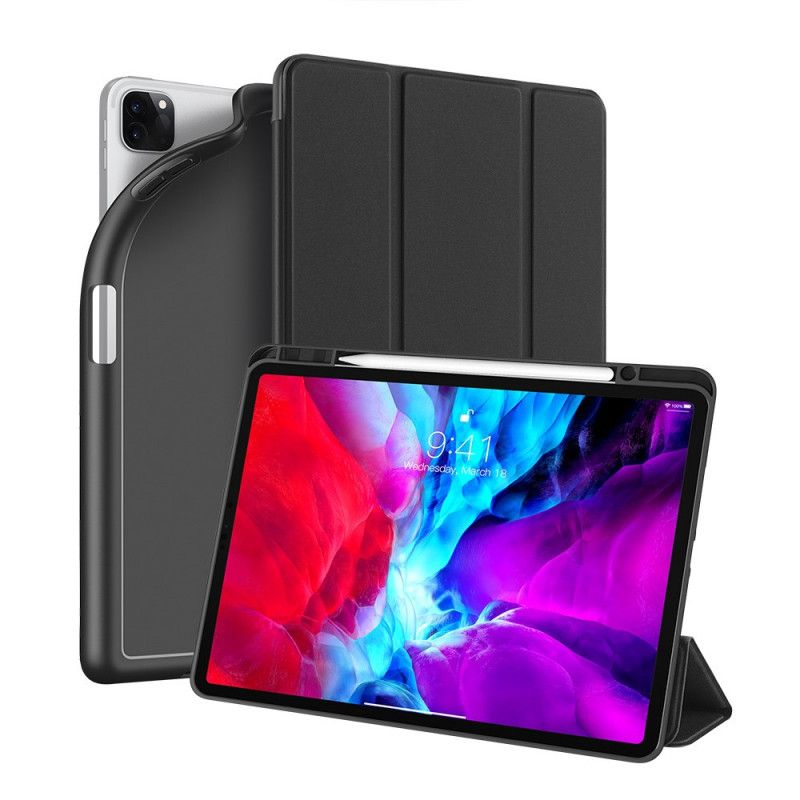 Inteligentna Obudowa iPad Pro 12.9" (2018) (2020) Różowy Czarny Dux Ducis Osom Series