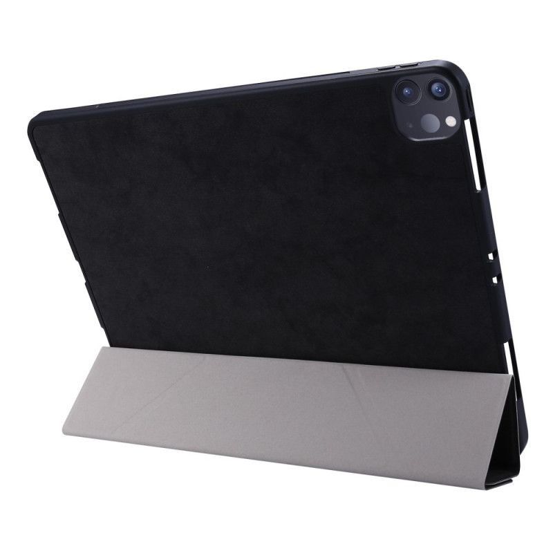 Inteligentna Obudowa iPad Pro 12.9" (2018) (2020) Szary Czarny W Stylu Origami