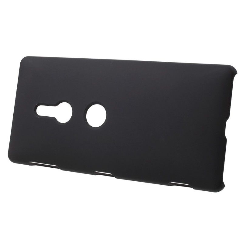 Etui Sony Xperia XZ2 Granatowy Czarny Klasyczny Sztywny Etui Ochronne