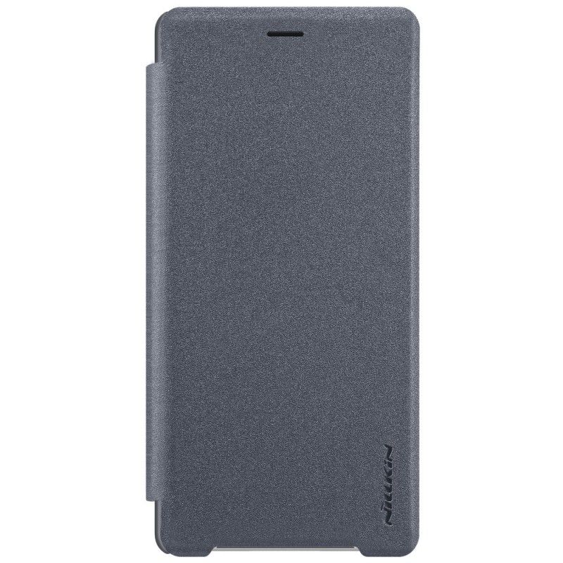 Flip Kotelot Sony Xperia XZ2 Złoty Nillkin Etui Ochronne